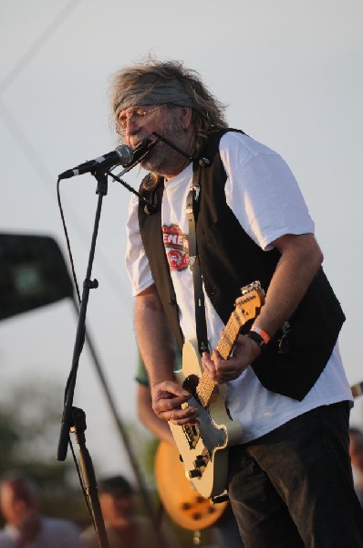 Ray Wylie Hubbard at the Hutto 100 Celebration Music Festival, Hutto, Texas