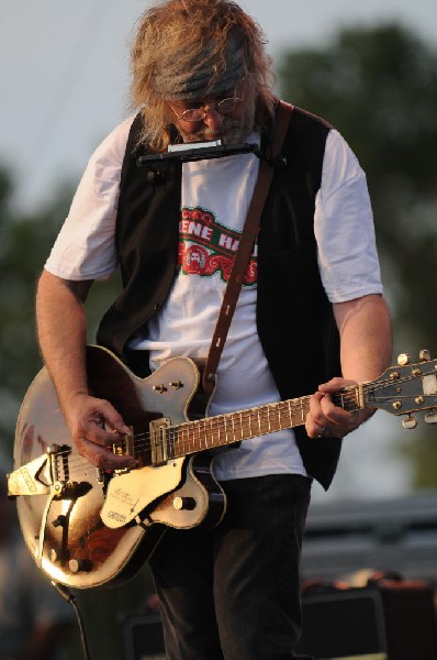 Ray Wylie Hubbard at the Hutto 100 Celebration Music Festival, Hutto, Texas