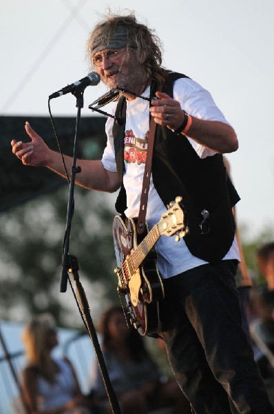 Ray Wylie Hubbard at the Hutto 100 Celebration Music Festival, Hutto, Texas