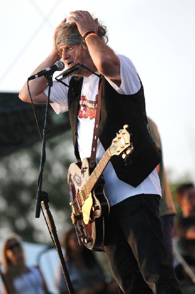 Ray Wylie Hubbard at the Hutto 100 Celebration Music Festival, Hutto, Texas