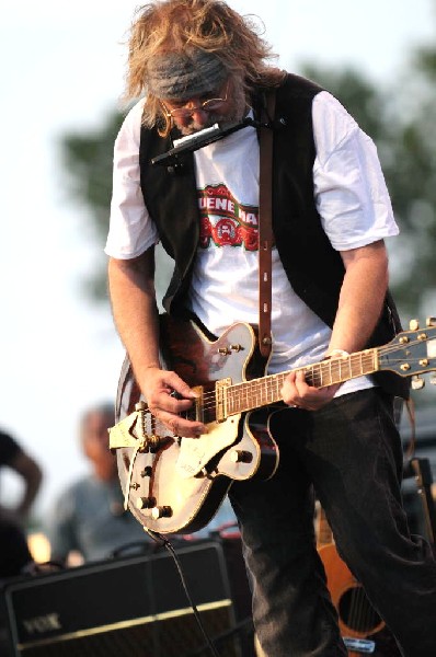 Ray Wylie Hubbard at the Hutto 100 Celebration Music Festival, Hutto, Texas