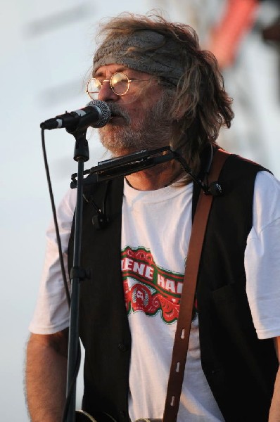 Ray Wylie Hubbard at the Hutto 100 Celebration Music Festival, Hutto, Texas