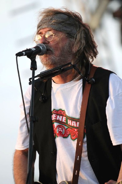 Ray Wylie Hubbard at the Hutto 100 Celebration Music Festival, Hutto, Texas