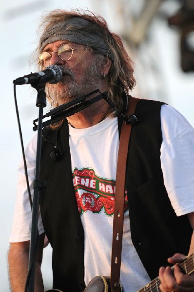 Ray Wylie Hubbard at the Hutto 100 Celebration Music Festival, Hutto, Texas