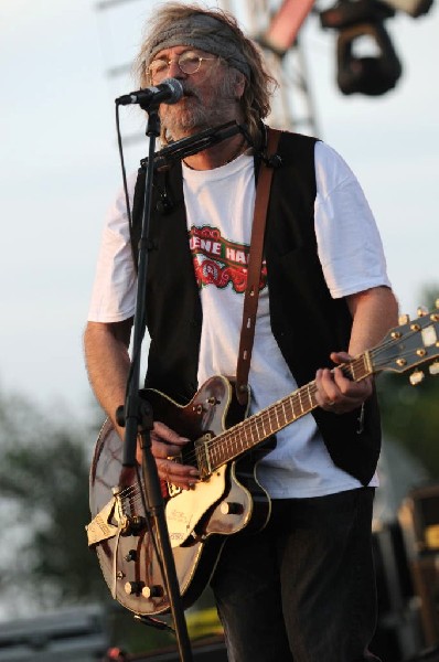 Ray Wylie Hubbard at the Hutto 100 Celebration Music Festival, Hutto, Texas