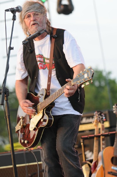 Ray Wylie Hubbard at the Hutto 100 Celebration Music Festival, Hutto, Texas