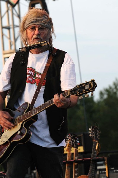 Ray Wylie Hubbard at the Hutto 100 Celebration Music Festival, Hutto, Texas