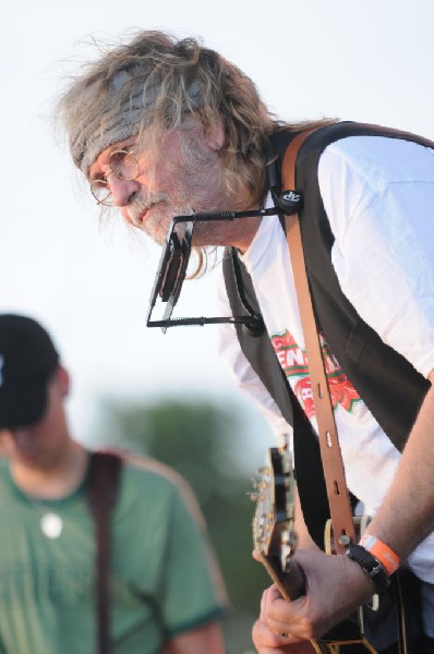 Ray Wylie Hubbard at the Hutto 100 Celebration Music Festival, Hutto, Texas