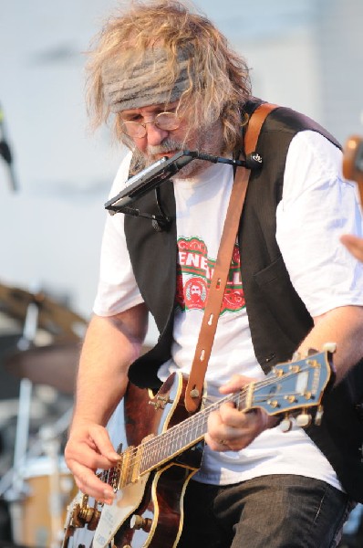 Ray Wylie Hubbard at the Hutto 100 Celebration Music Festival, Hutto, Texas