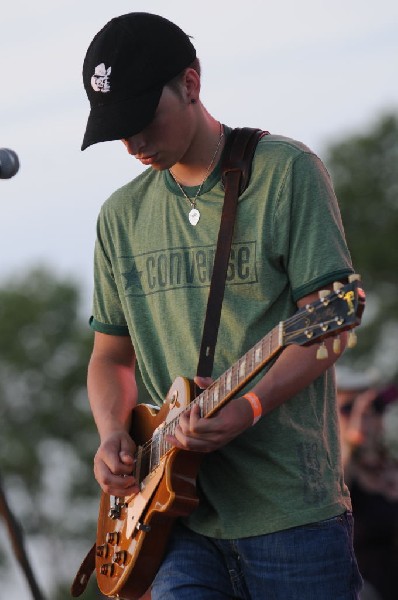 Ray Wylie Hubbard at the Hutto 100 Celebration Music Festival, Hutto, Texas