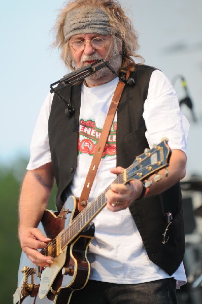 Ray Wylie Hubbard at the Hutto 100 Celebration Music Festival, Hutto, Texas