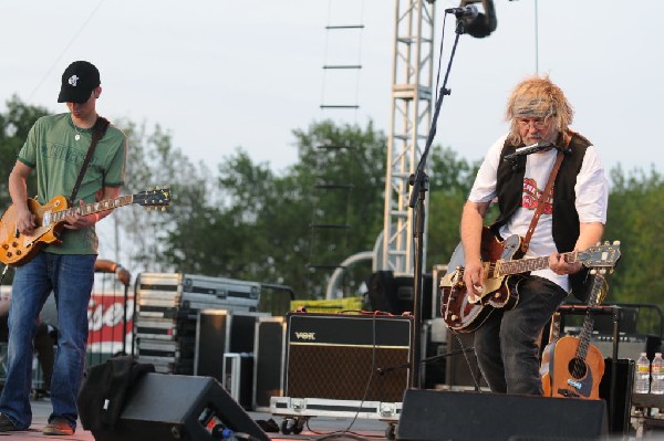 Ray Wylie Hubbard at the Hutto 100 Celebration Music Festival, Hutto, Texas