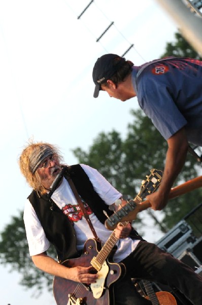 Ray Wylie Hubbard at the Hutto 100 Celebration Music Festival, Hutto, Texas