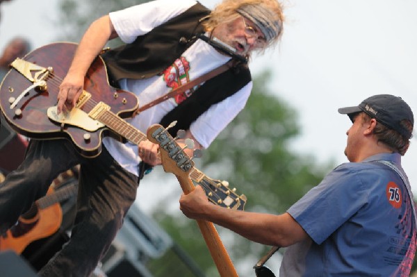 Ray Wylie Hubbard at the Hutto 100 Celebration Music Festival, Hutto, Texas