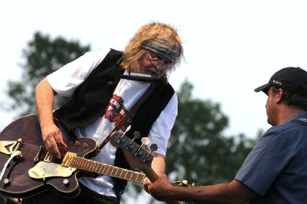 Ray Wylie Hubbard at the Hutto 100 Celebration Music Festival, Hutto, Texas