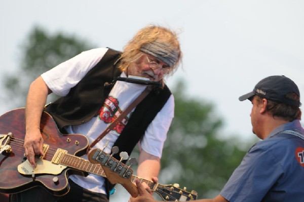 Ray Wylie Hubbard at the Hutto 100 Celebration Music Festival, Hutto, Texas