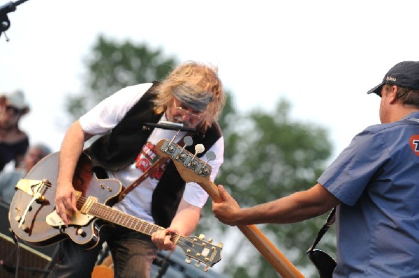 Ray Wylie Hubbard at the Hutto 100 Celebration Music Festival, Hutto, Texas