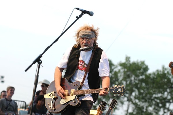 Ray Wylie Hubbard at the Hutto 100 Celebration Music Festival, Hutto, Texas