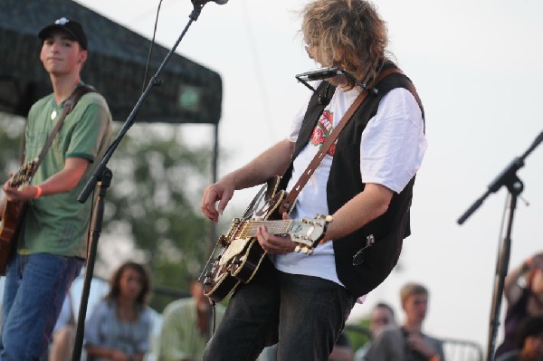 Ray Wylie Hubbard at the Hutto 100 Celebration Music Festival, Hutto, Texas