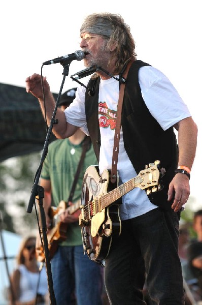 Ray Wylie Hubbard at the Hutto 100 Celebration Music Festival, Hutto, Texas