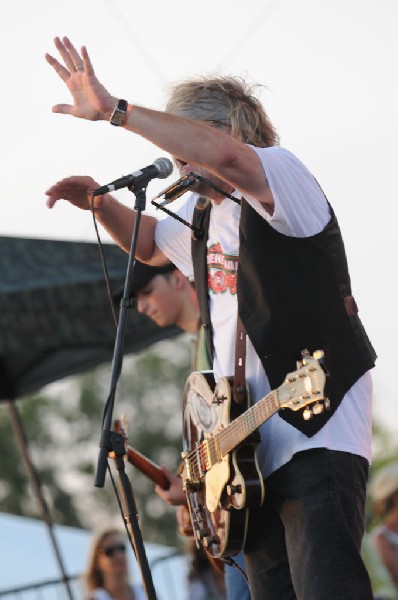 Ray Wylie Hubbard at the Hutto 100 Celebration Music Festival, Hutto, Texas