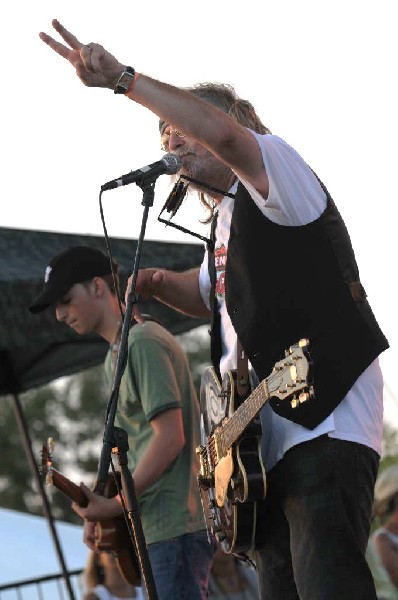 Ray Wylie Hubbard at the Hutto 100 Celebration Music Festival, Hutto, Texas