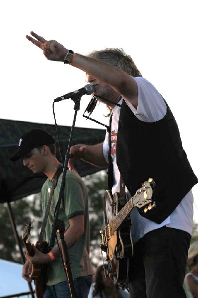 Ray Wylie Hubbard at the Hutto 100 Celebration Music Festival, Hutto, Texas