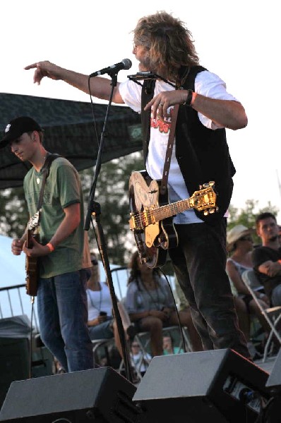 Ray Wylie Hubbard at the Hutto 100 Celebration Music Festival, Hutto, Texas