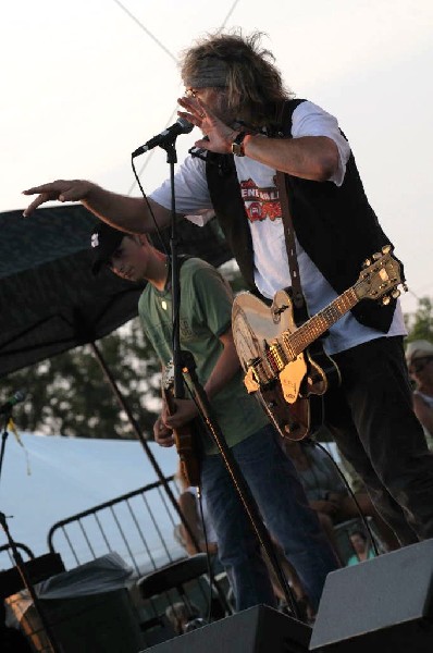 Ray Wylie Hubbard at the Hutto 100 Celebration Music Festival, Hutto, Texas