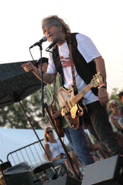 Ray Wylie Hubbard at the Hutto 100 Celebration Music Festival, Hutto, Texas