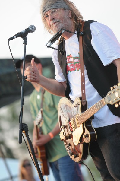 Ray Wylie Hubbard at the Hutto 100 Celebration Music Festival, Hutto, Texas