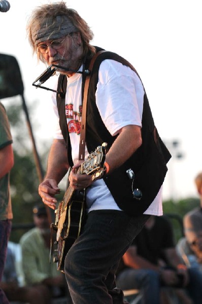 Ray Wylie Hubbard at the Hutto 100 Celebration Music Festival, Hutto, Texas