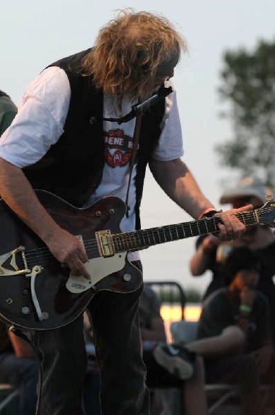 Ray Wylie Hubbard at the Hutto 100 Celebration Music Festival, Hutto, Texas