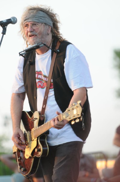 Ray Wylie Hubbard at the Hutto 100 Celebration Music Festival, Hutto, Texas