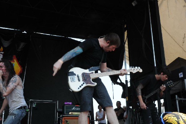 Underoath at Warped Festival, San Antonio, Texas