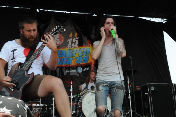 Underoath at Warped Festival, San Antonio, Texas