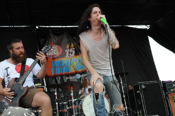 Underoath at Warped Festival, San Antonio, Texas