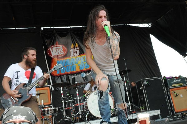 Underoath at Warped Festival, San Antonio, Texas