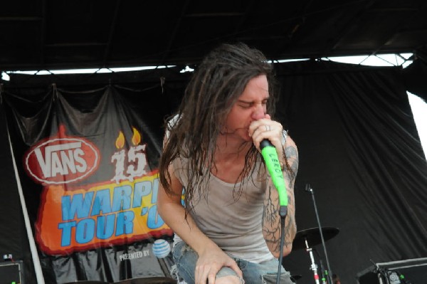 Underoath at Warped Festival, San Antonio, Texas