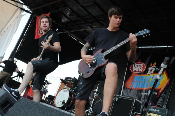Underoath at Warped Festival, San Antonio, Texas