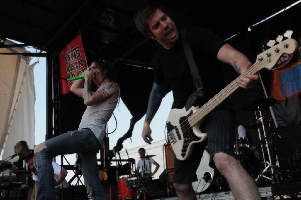 Underoath at Warped Festival, San Antonio, Texas