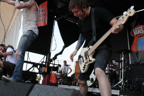 Underoath at Warped Festival, San Antonio, Texas