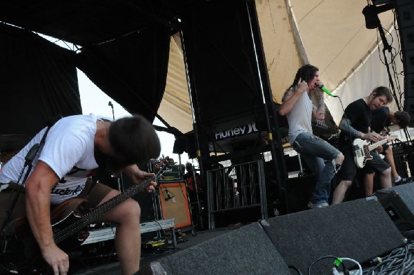 Underoath at Warped Festival, San Antonio, Texas