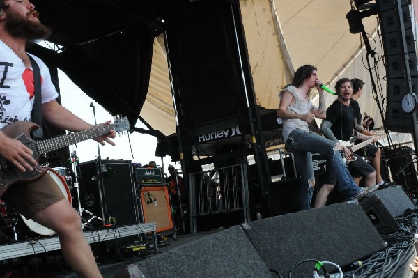 Underoath at Warped Festival, San Antonio, Texas