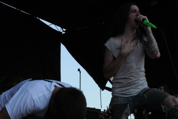 Underoath at Warped Festival, San Antonio, Texas