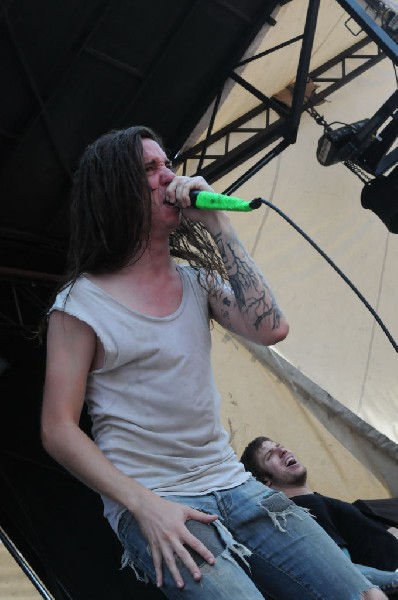 Underoath at Warped Festival, San Antonio, Texas