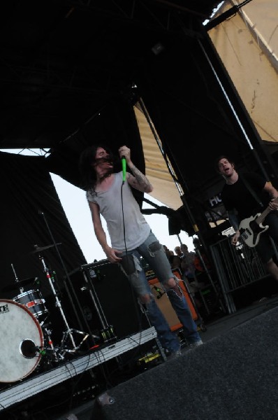 Underoath at Warped Festival, San Antonio, Texas