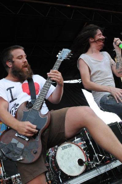 Underoath at Warped Festival, San Antonio, Texas