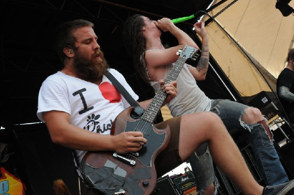 Underoath at Warped Festival, San Antonio, Texas