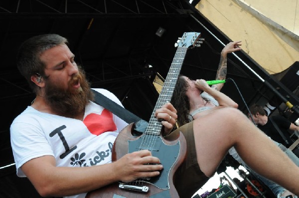 Underoath at Warped Festival, San Antonio, Texas